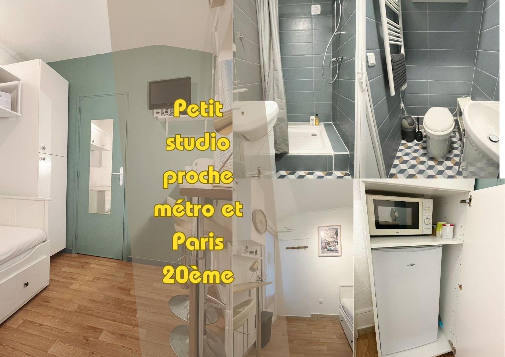 #1 Petit Studio Pres Du Metro L9 Bagnolet Εξωτερικό φωτογραφία